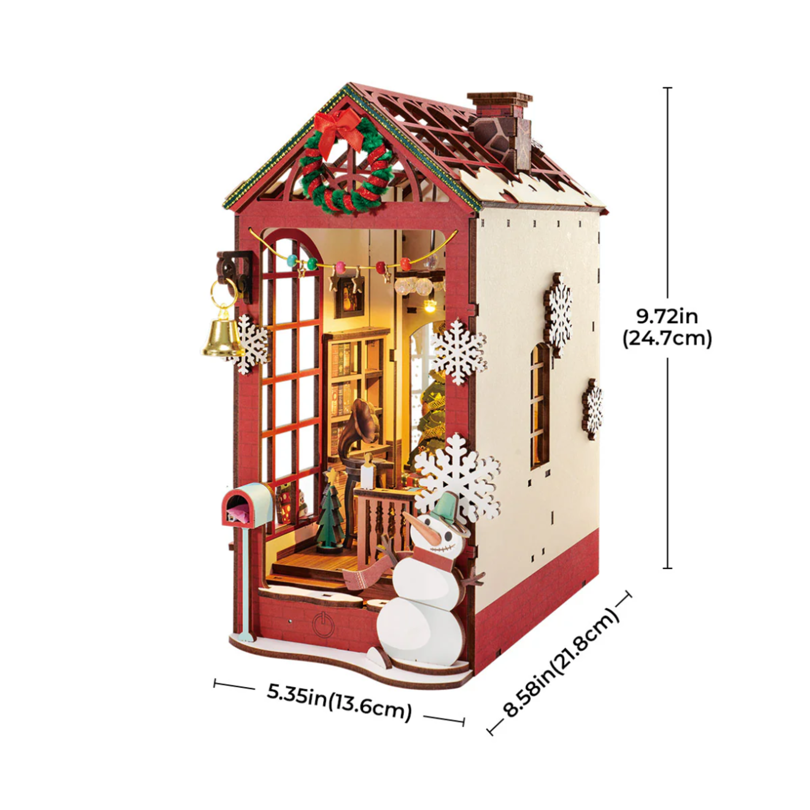 Rolife Rolife Christmas Indoor Scene Book Nook DIY Kit TGC07