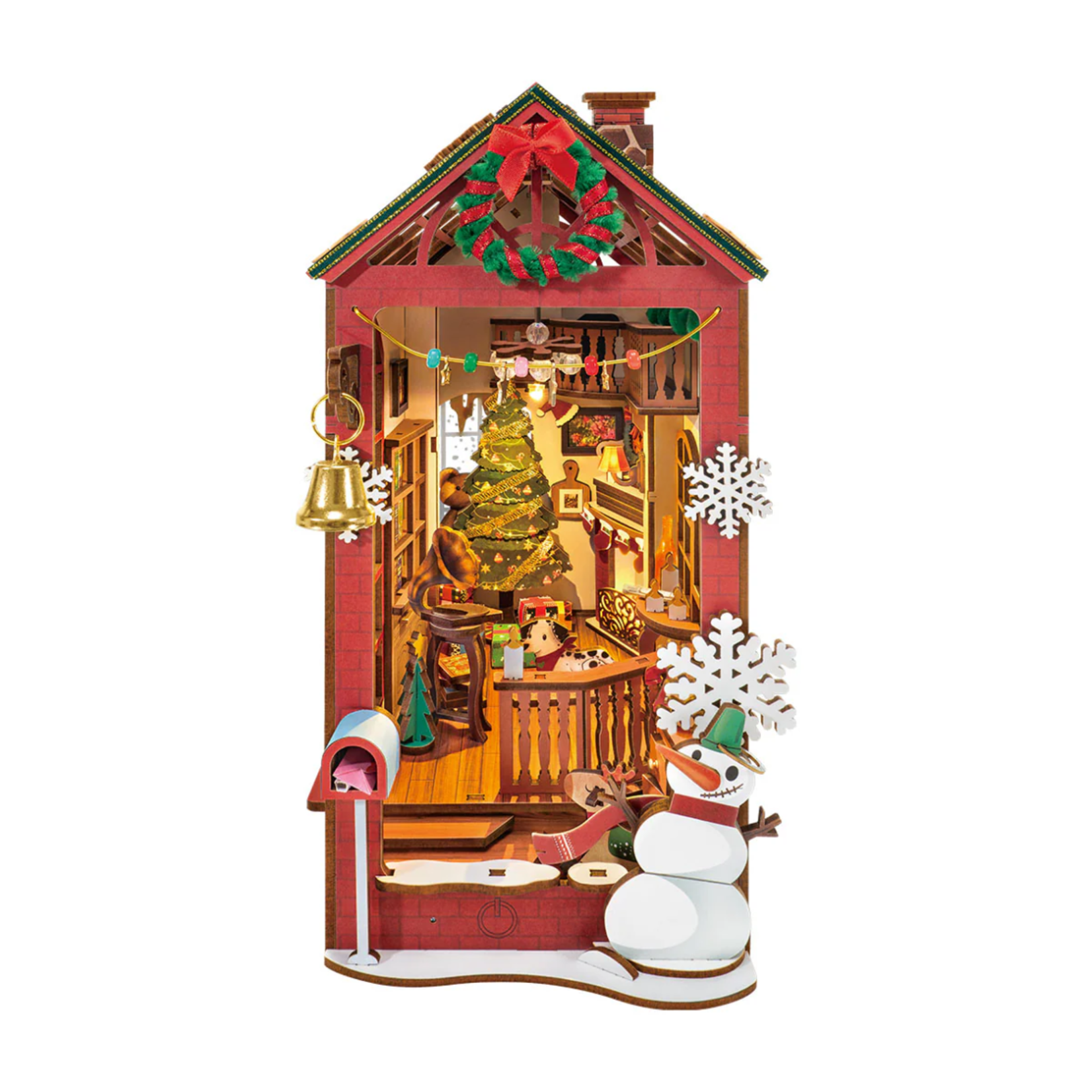 Rolife Rolife Christmas Indoor Scene Book Nook DIY Kit TGC07