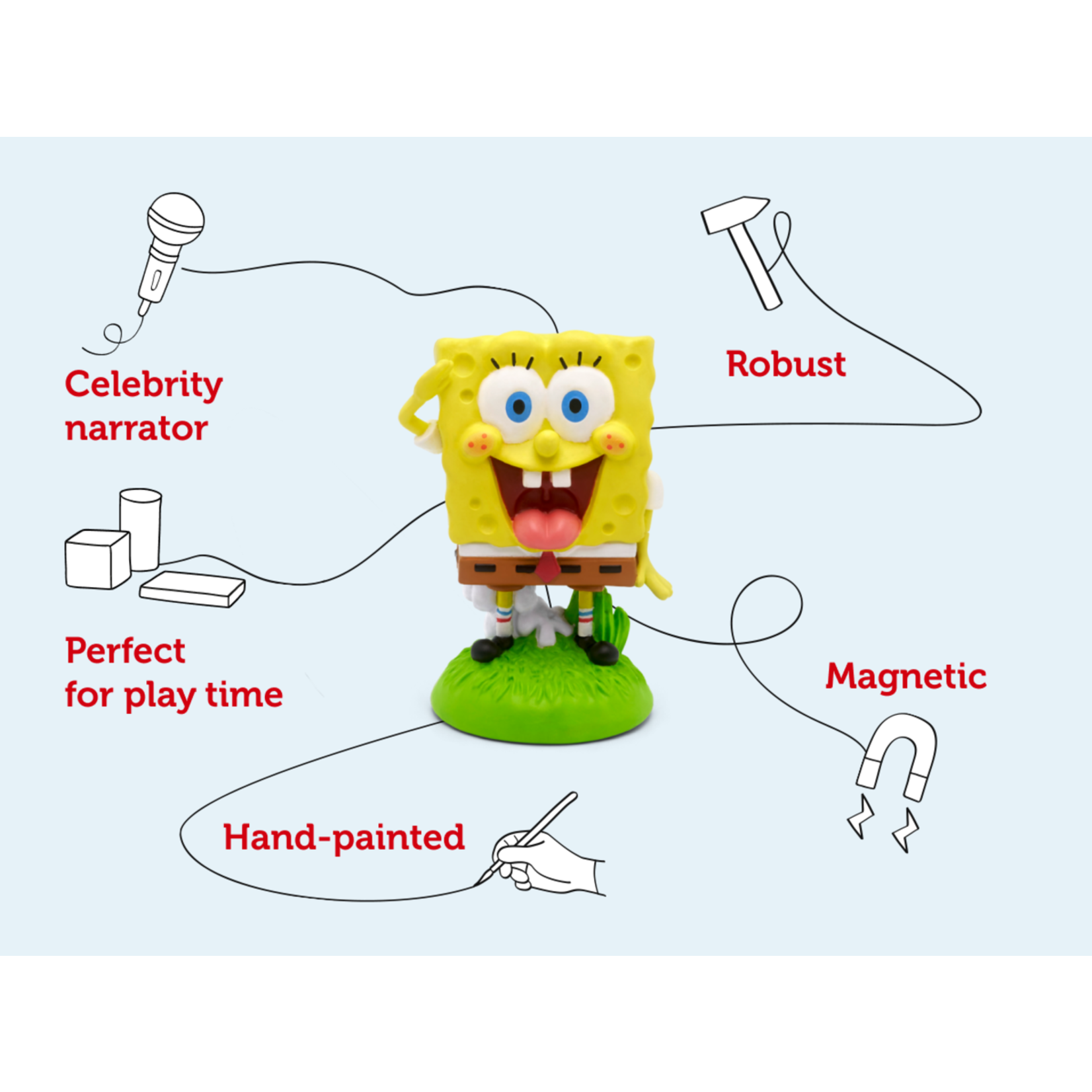 SpongeBob SpongeBob SquarePants - Tonies Audio Play with Songs
