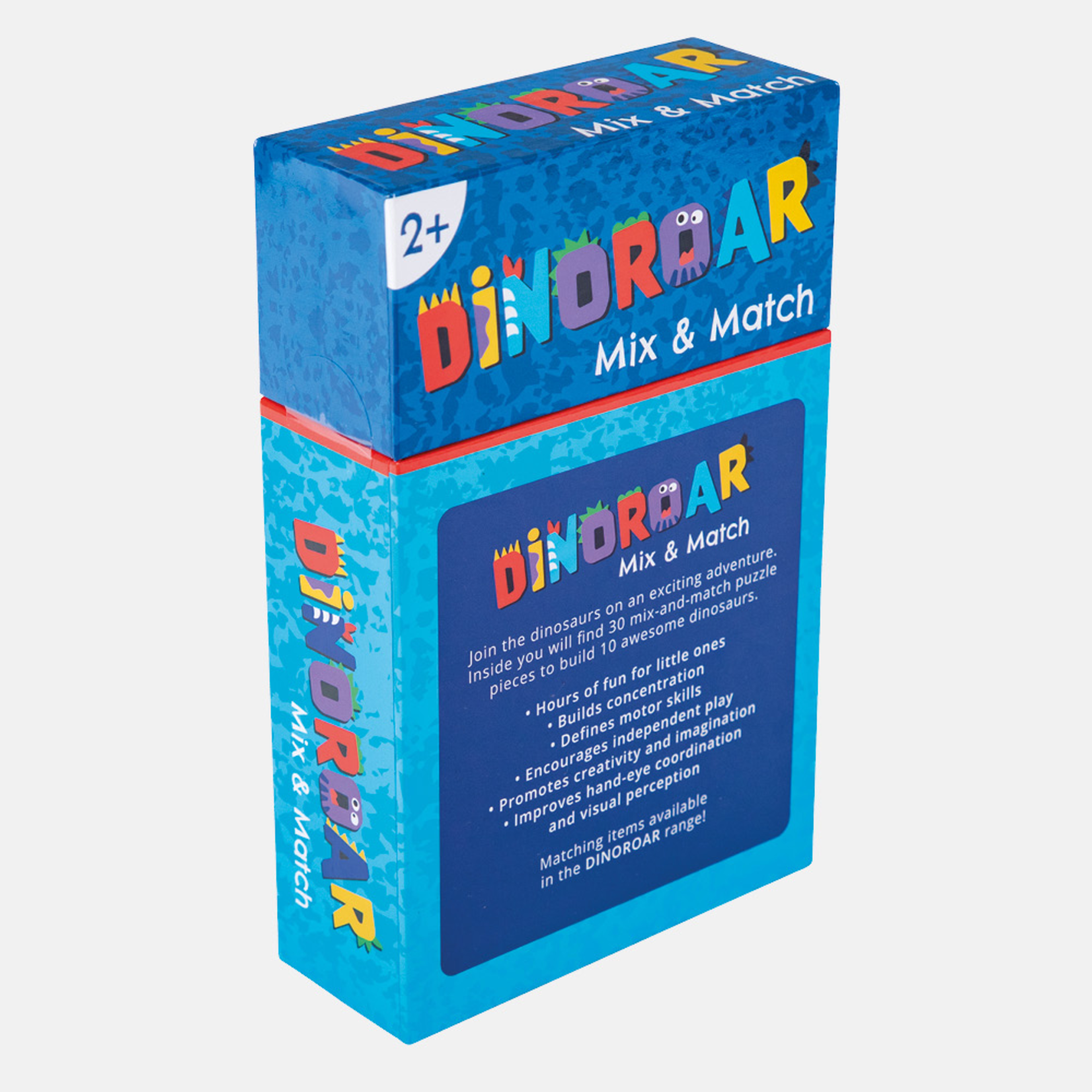 Hey Hugo Dinoroar Mix & Match Game 30 pieces