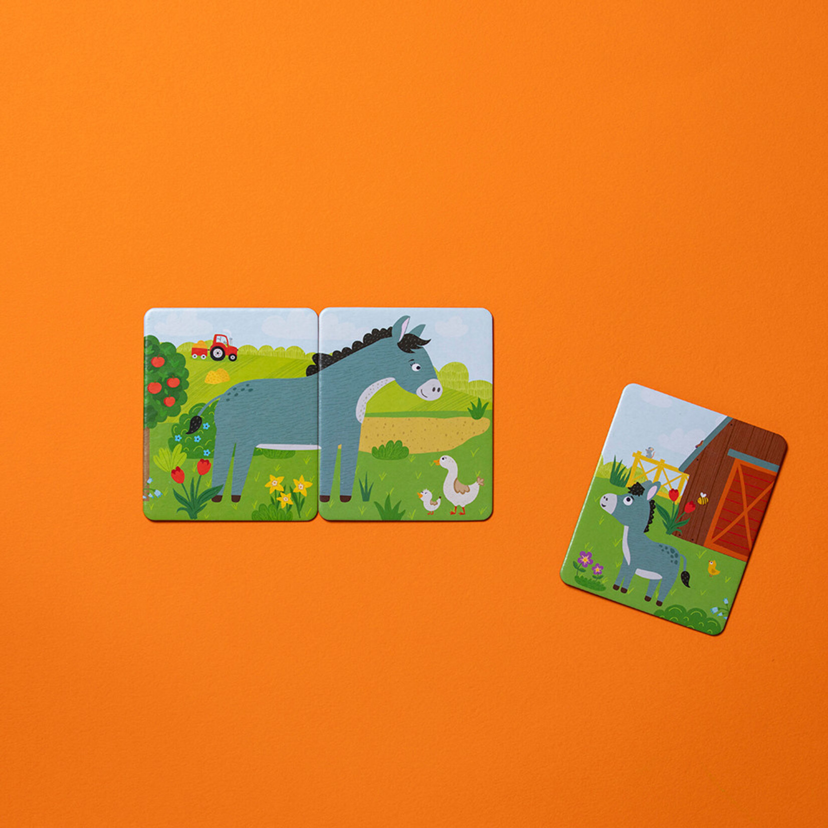 Hey Hugo On The Farm Mix & Match Game - 30 pieces