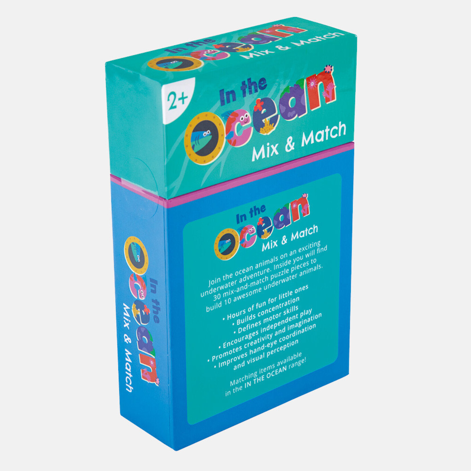 Hey Hugo In the Ocean Mix & Match Game - 30 pieces