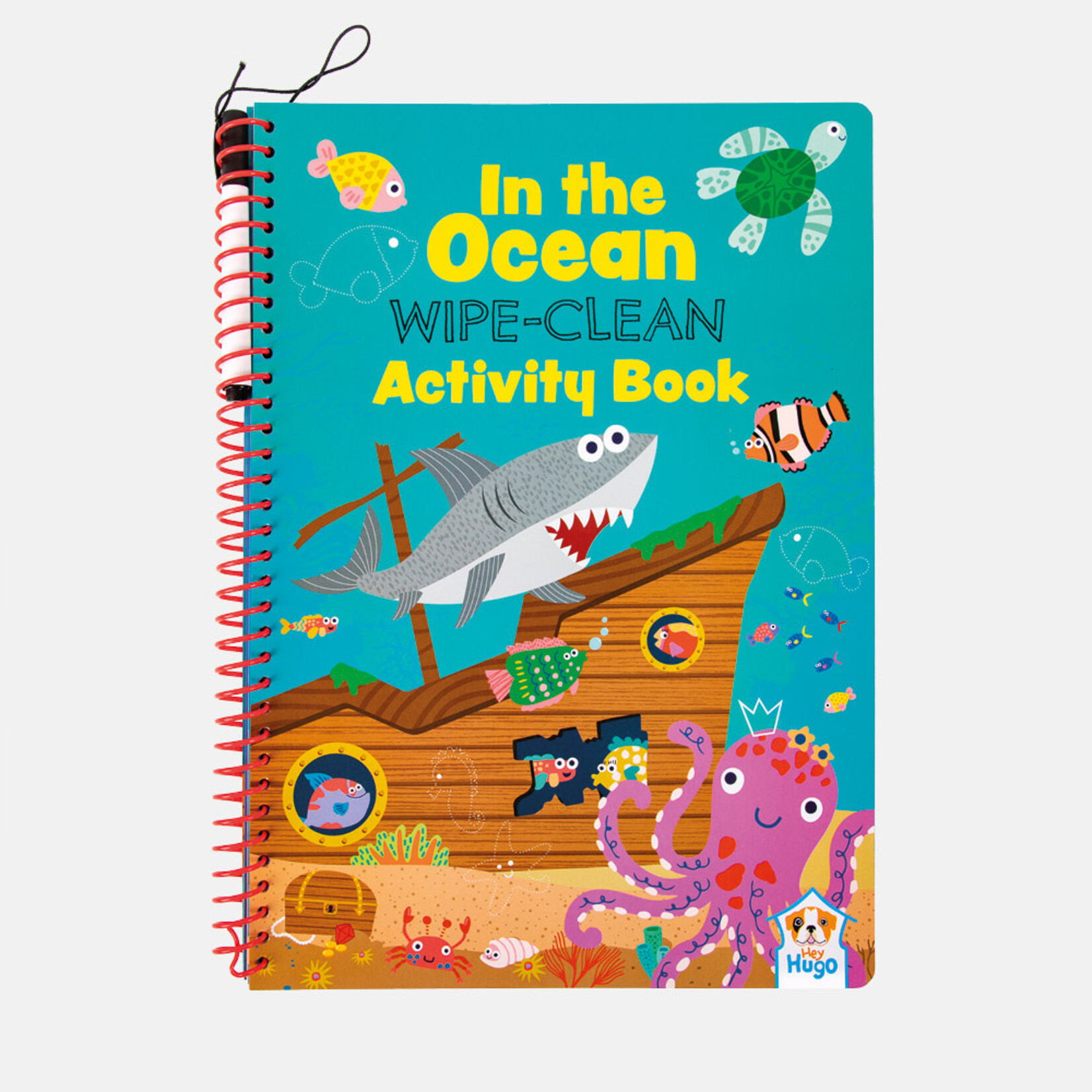 Hey Hugo In the Ocean Wipe-Clean Activity Book