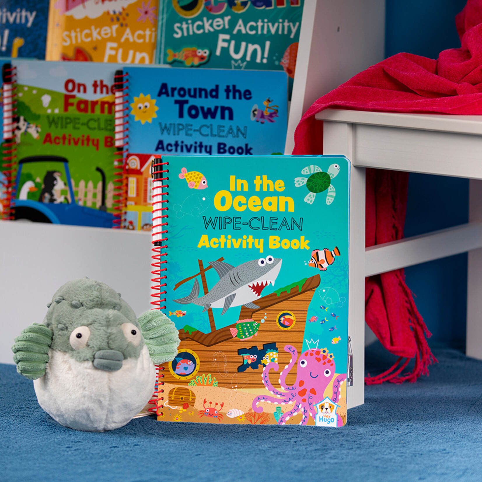 Hey Hugo In the Ocean Wipe-Clean Activity Book