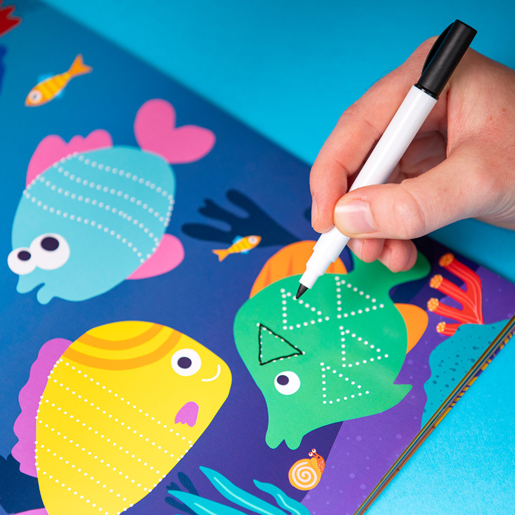 Hey Hugo In the Ocean Wipe-Clean Activity Book