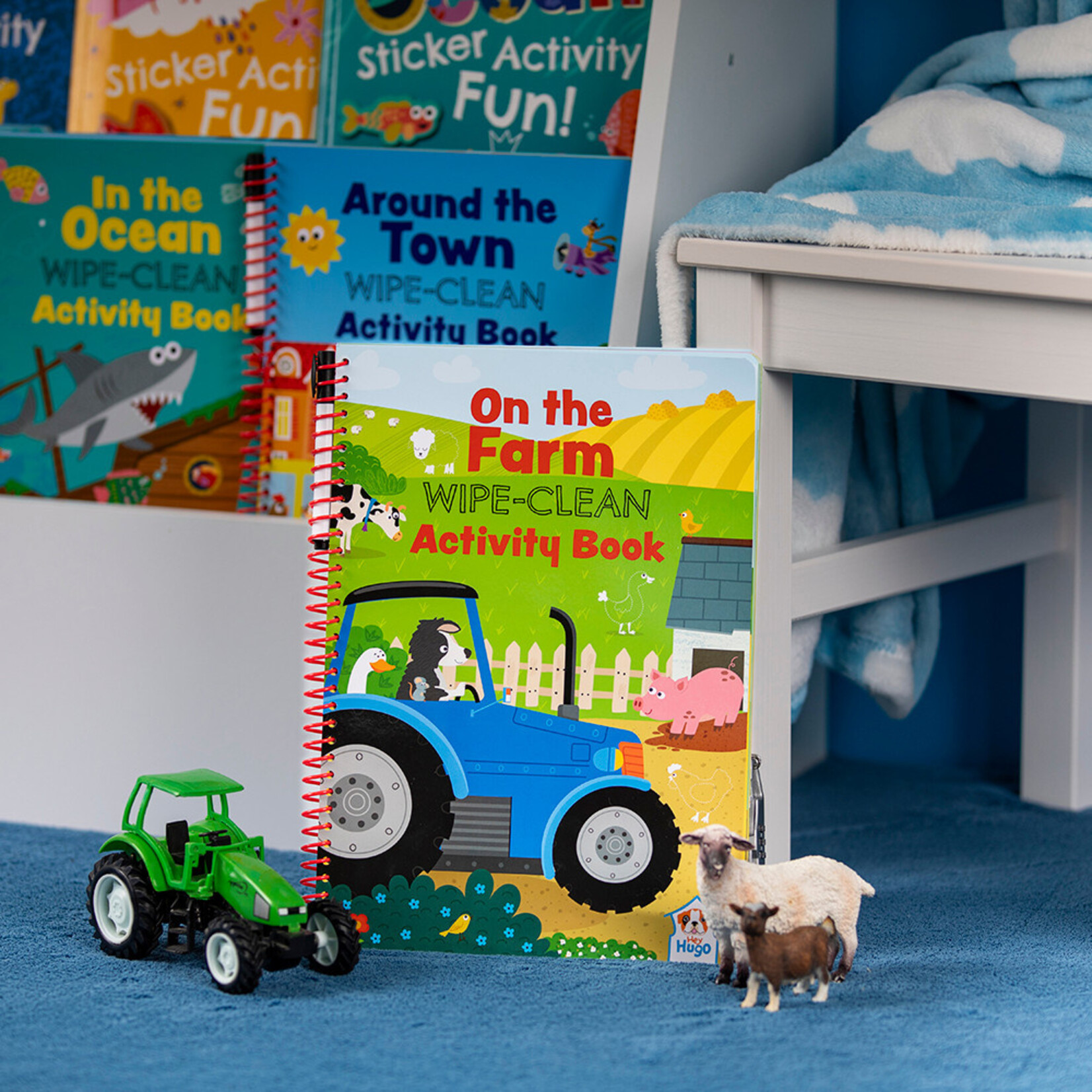 Hey Hugo On the Farm Wipe-Clean Activity Book