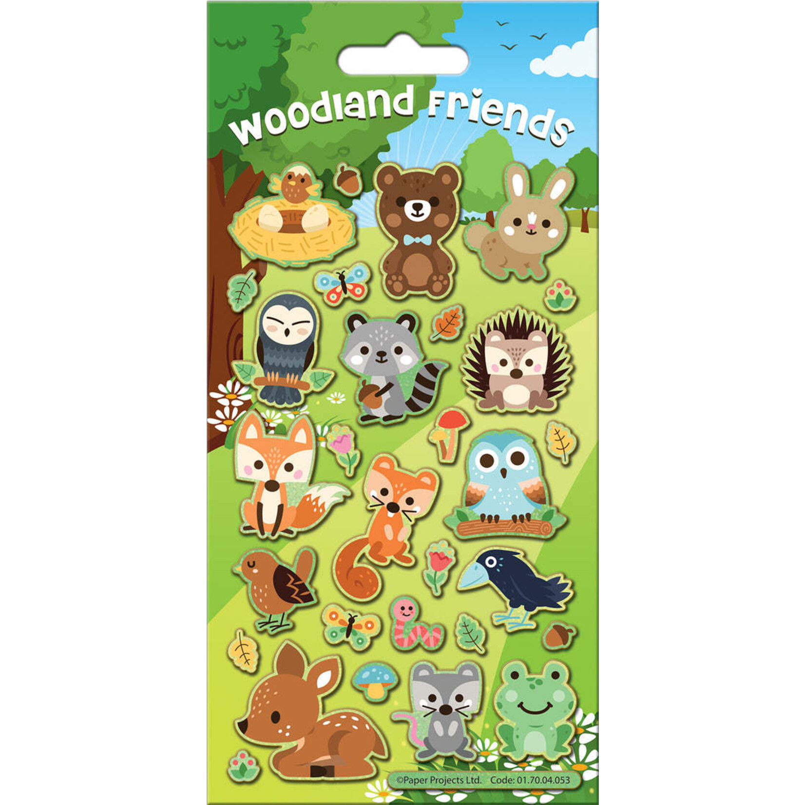 Stickers Woodland Friends Sparkle Stickers