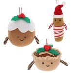 Shudehill Giftware Christmas Dinner Hanging Decorations ( 3 designs, sold separately )