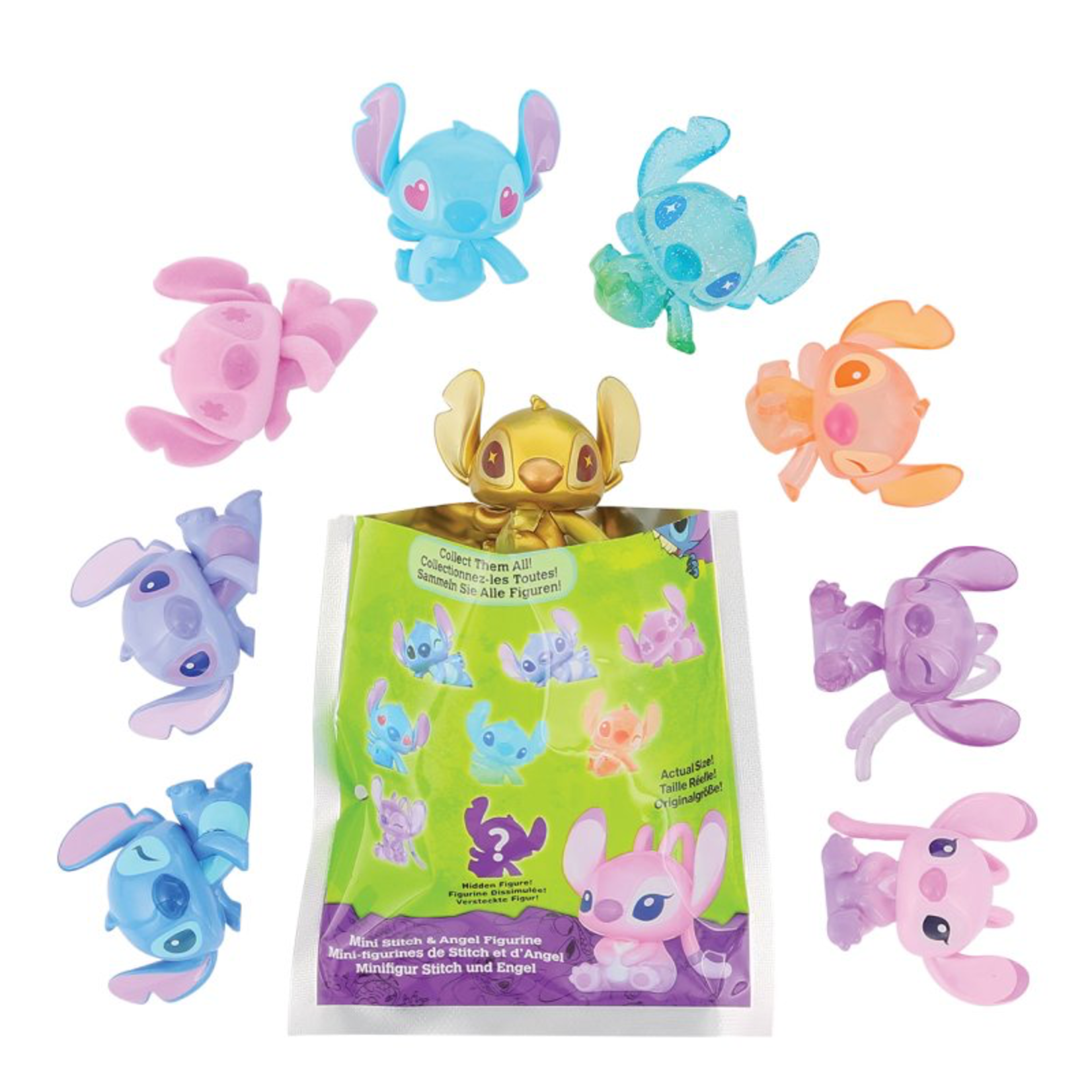 Disney Grand Jester Disney Mini Stitch & Angel Bling Bag