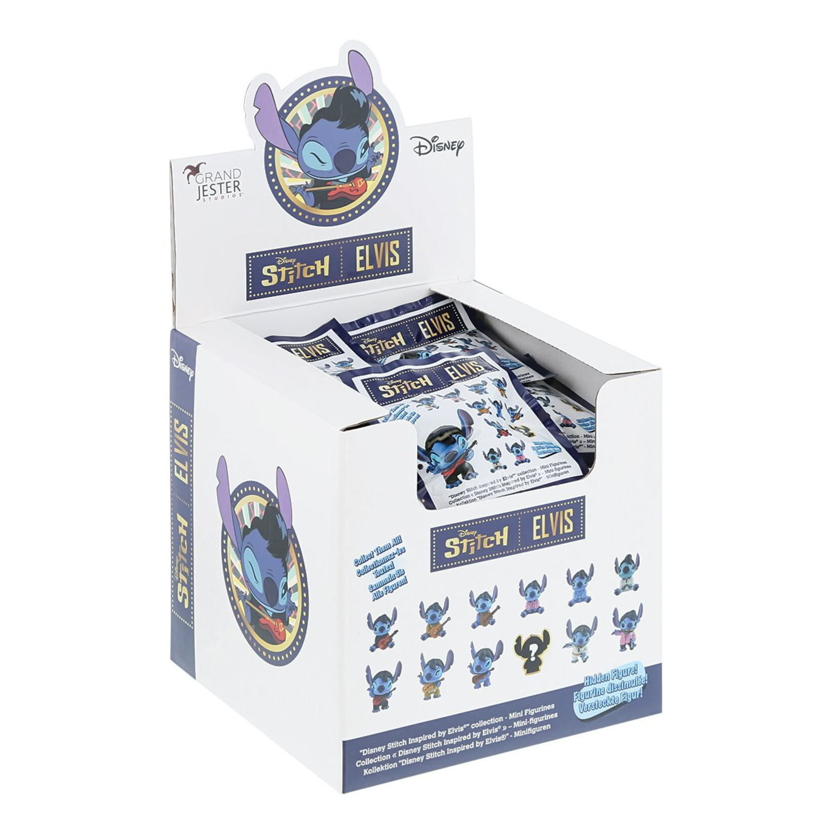 Disney Grand Jester Disney Elvis Stitch Blind Bag ( Sold separately )