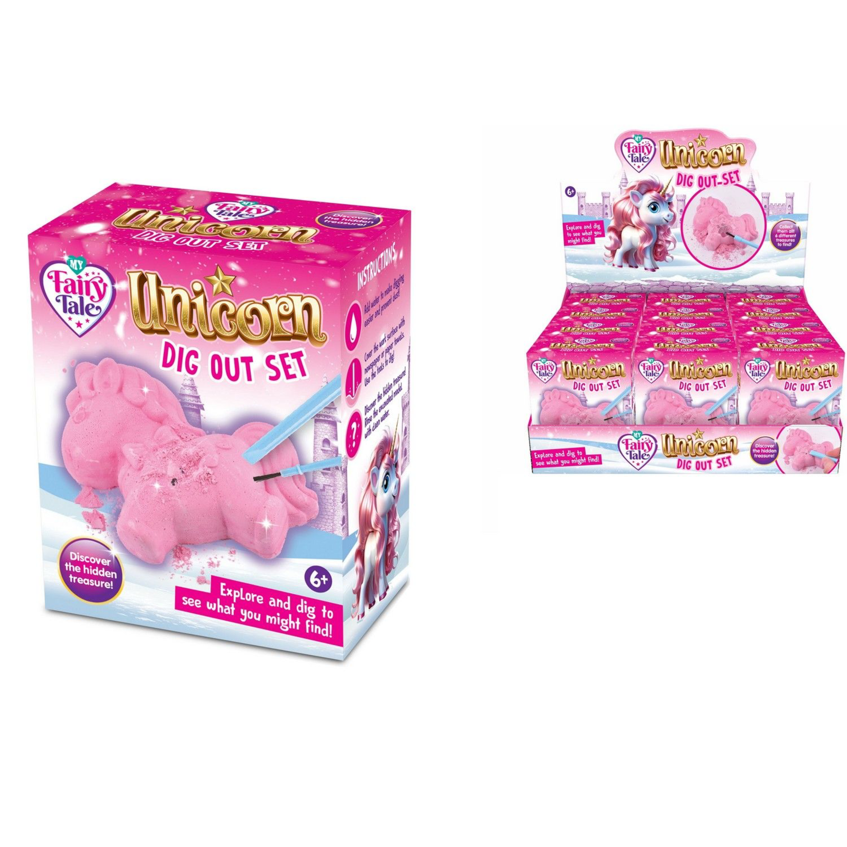 Unicorn Dig Out Set