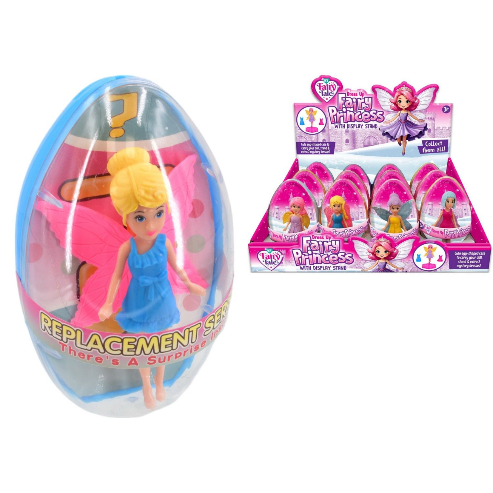 Dress Up Fairy Princess in Egg (4 designs, sold separately)