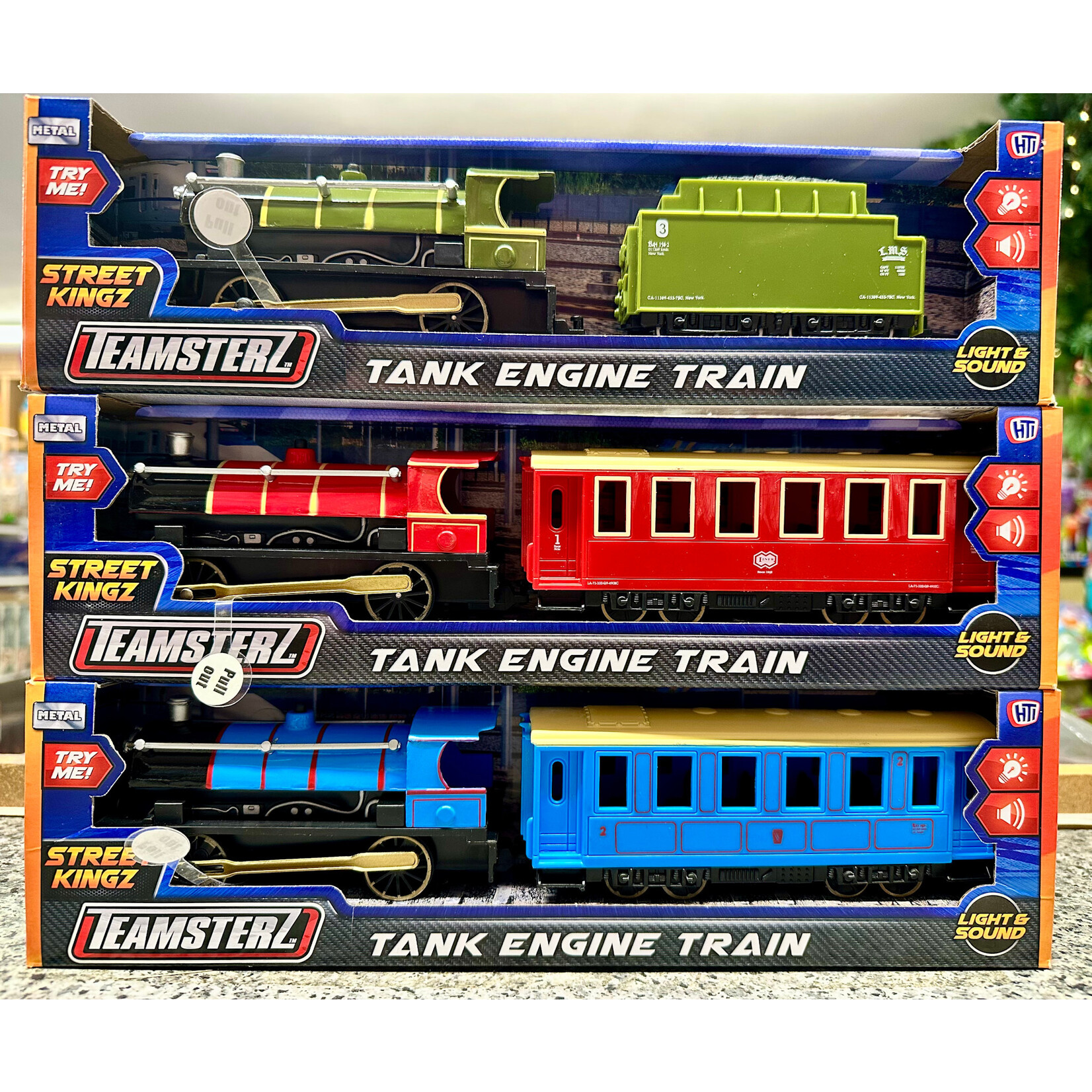 Teamsterz Tank Train Engine (3 designs, sold separately)