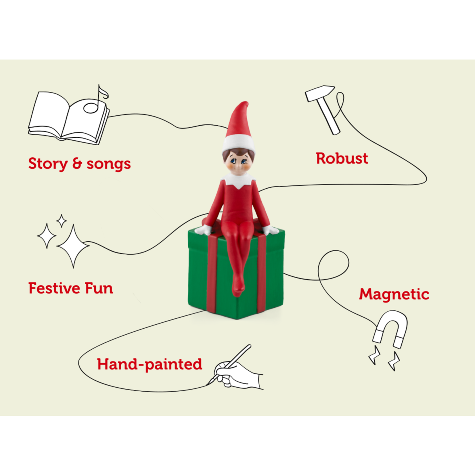 Elf on the Shelf The Elf on the Shelf Tonies - Audiobook with Songs