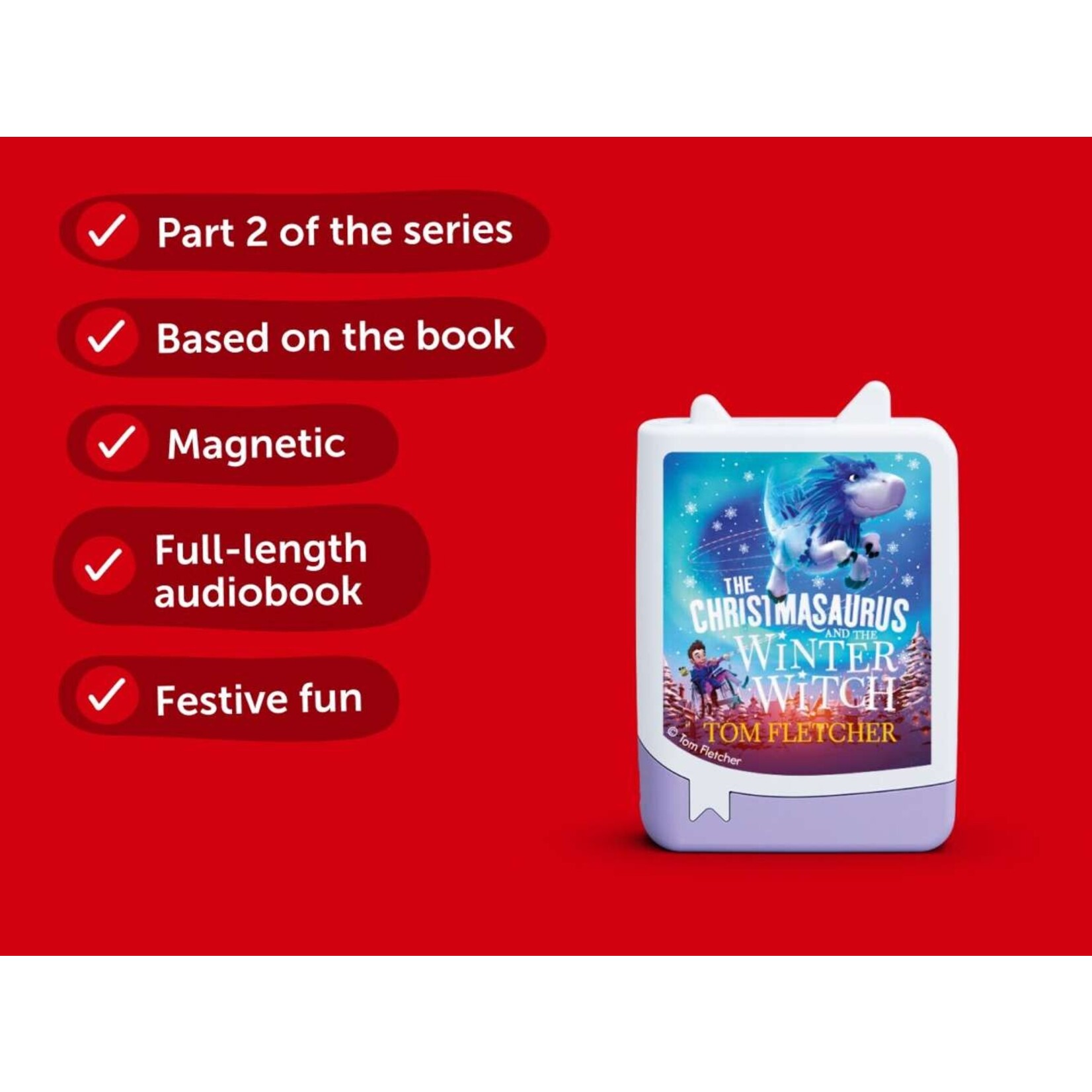 Tom Fletcher Tom Fletcher - The Christmasaurus and the Winter Witch - Tonies Audiobook