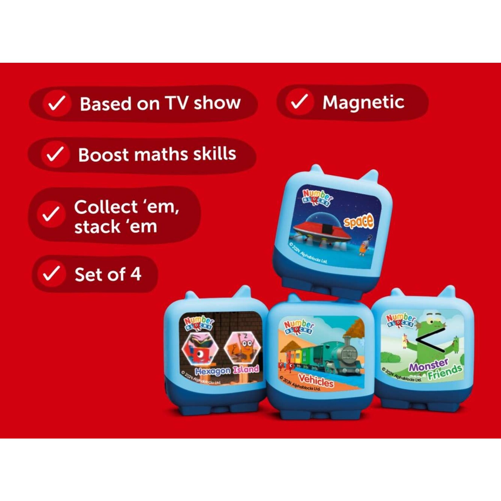 Clever Tonies Set Numberblocks Audio - Clever Tonies