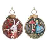 Alice in Wonderland Resin Alice / White Rabbit Pocket Watch Hanging Decoration ( 2 designs, sold separately )