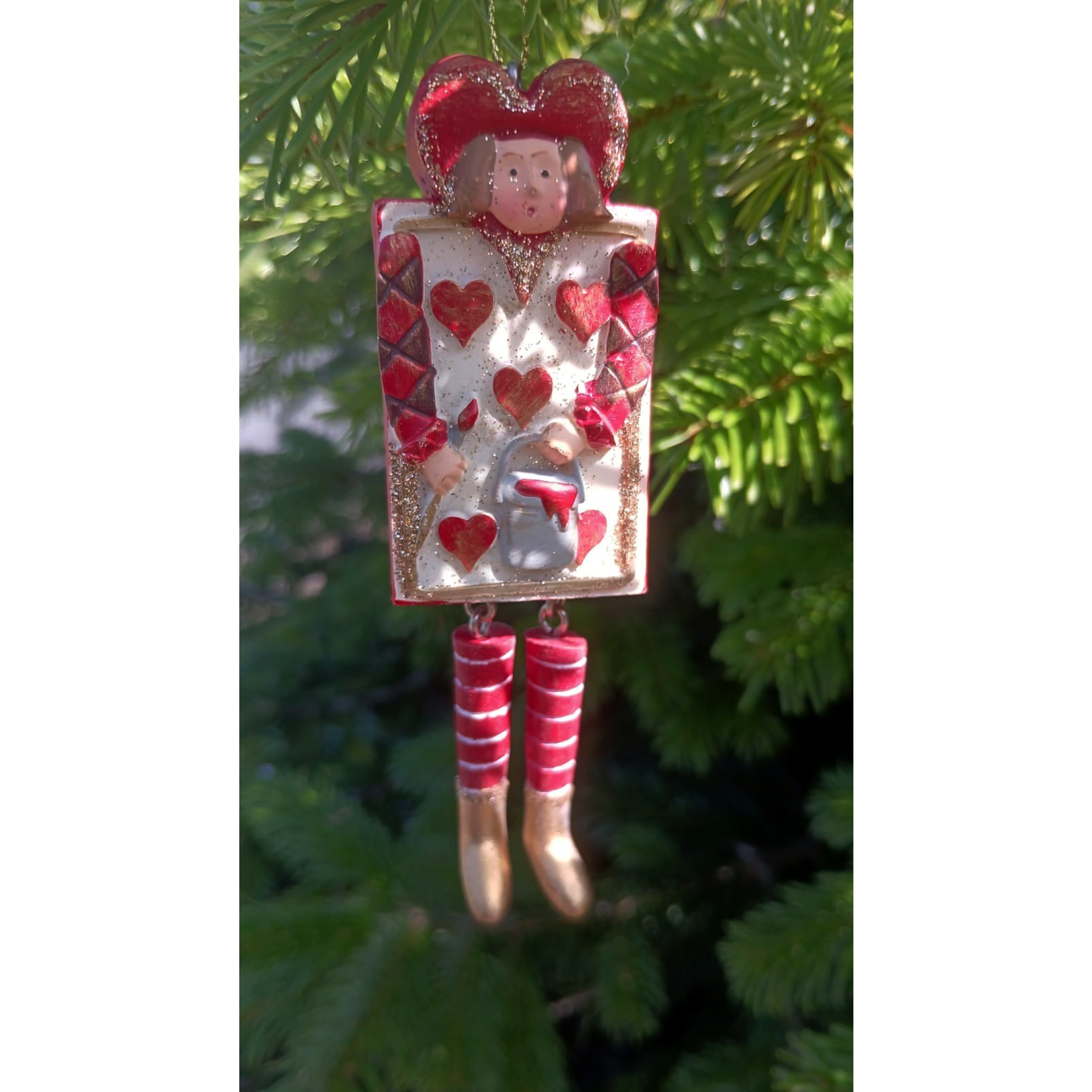 Alice in Wonderland Resin Playing Cards Men Hanging Decoration (2 designs, sold separately )