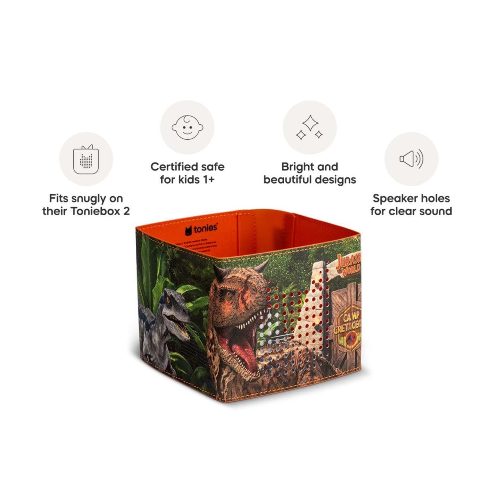 Tonies Jurassic World Toniebox 2 Sleeve