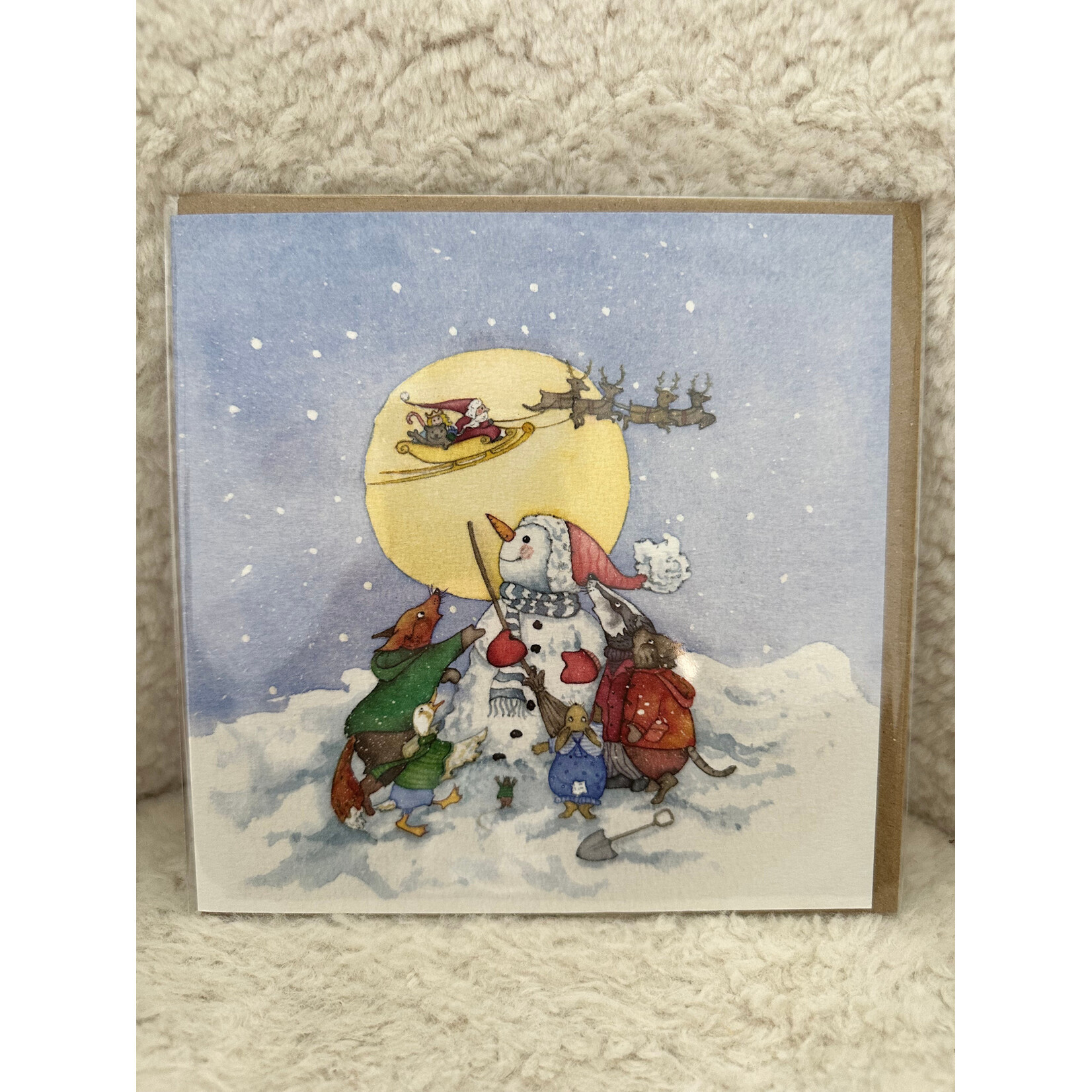 Santa Claus Christmas Card