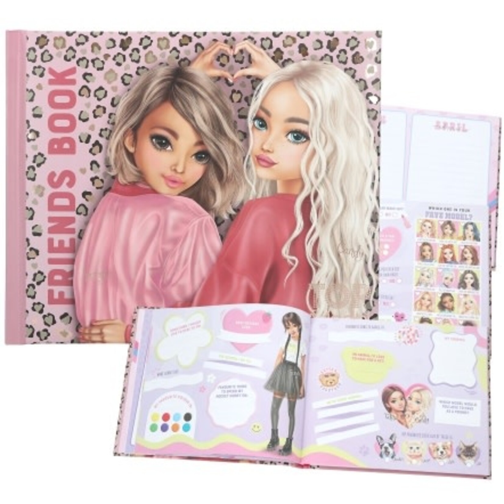 TOPModel TOPModel Colouring Book LEOHEART