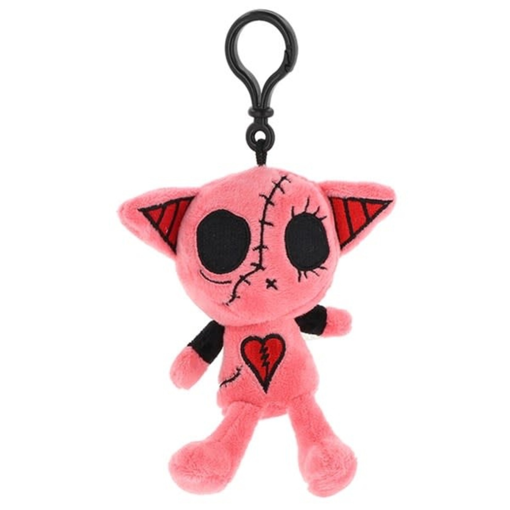 Gus Fink Gooli Plush Gus Fink Plush Clip Kitix Hot Pink
