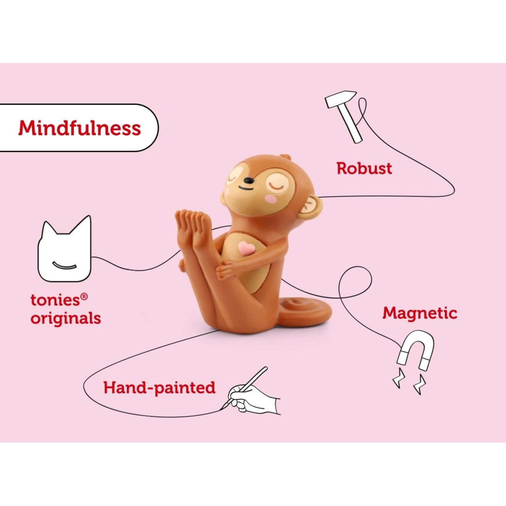 Tonies Mindfulness Movement with Marty the Monkey Tonies Audio Play