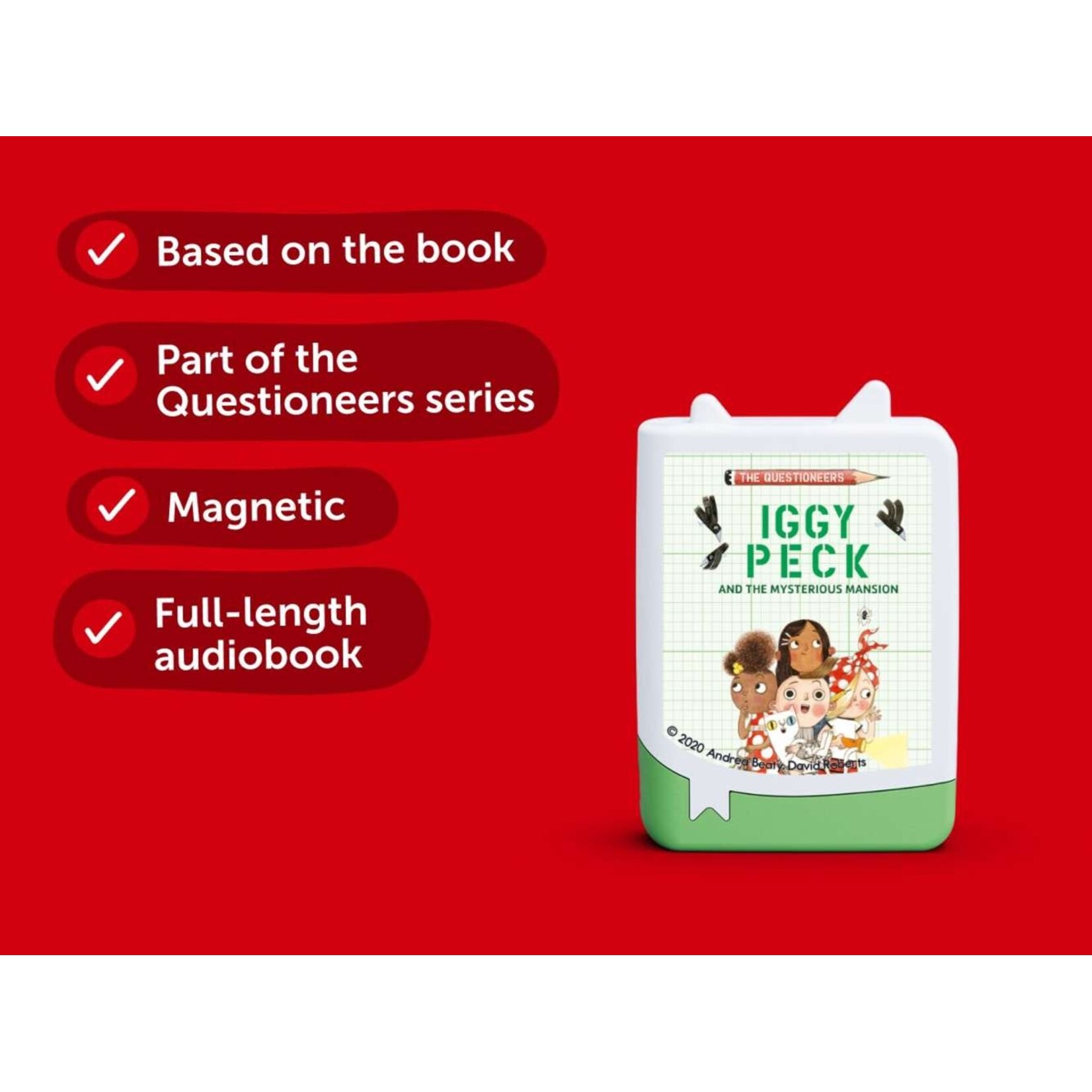 Clever Tonies Iggy Peck and the Mysterious Mansion - Tonies Audiobook