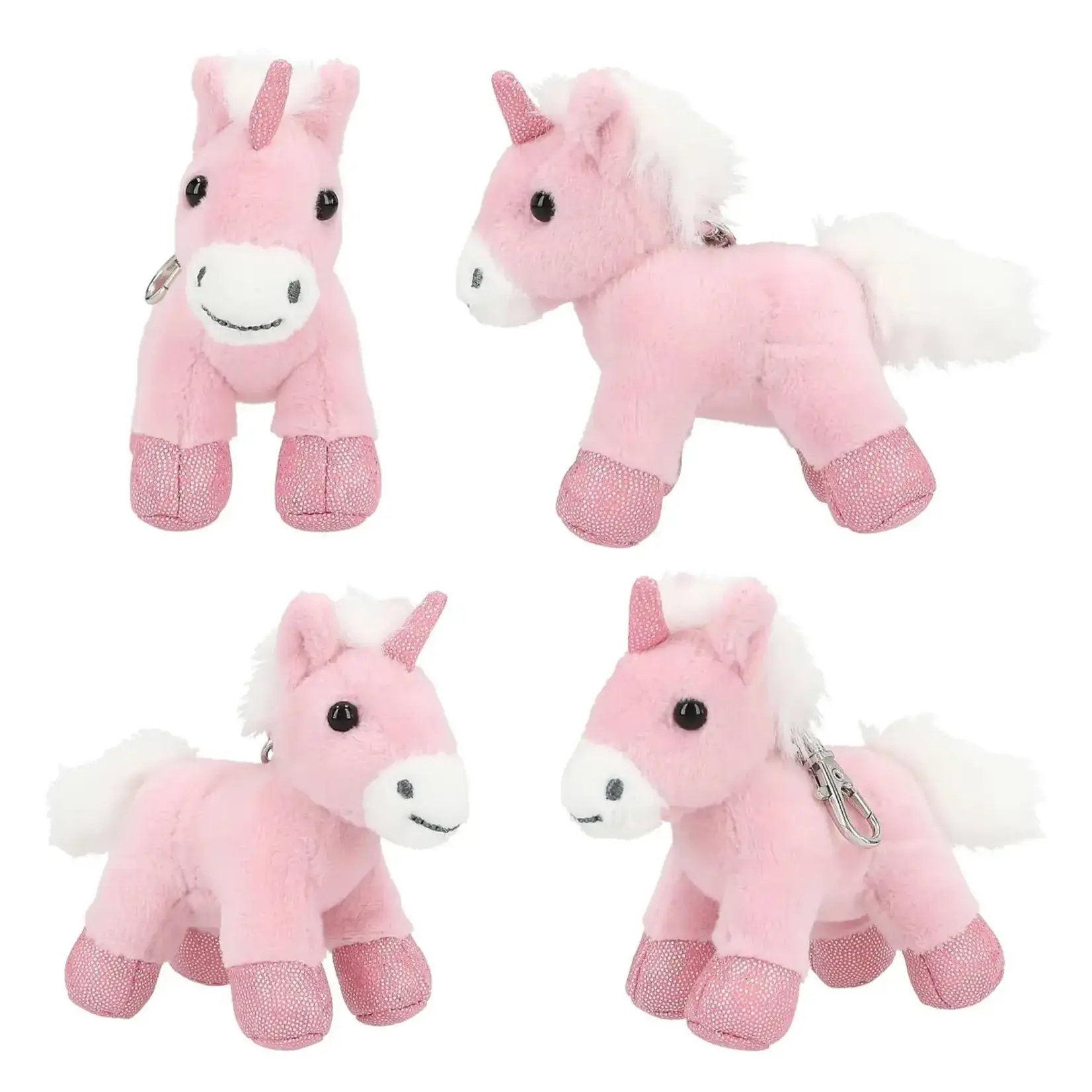 Ylvi Ylvi Unicorn Plush Pink Bag Charm