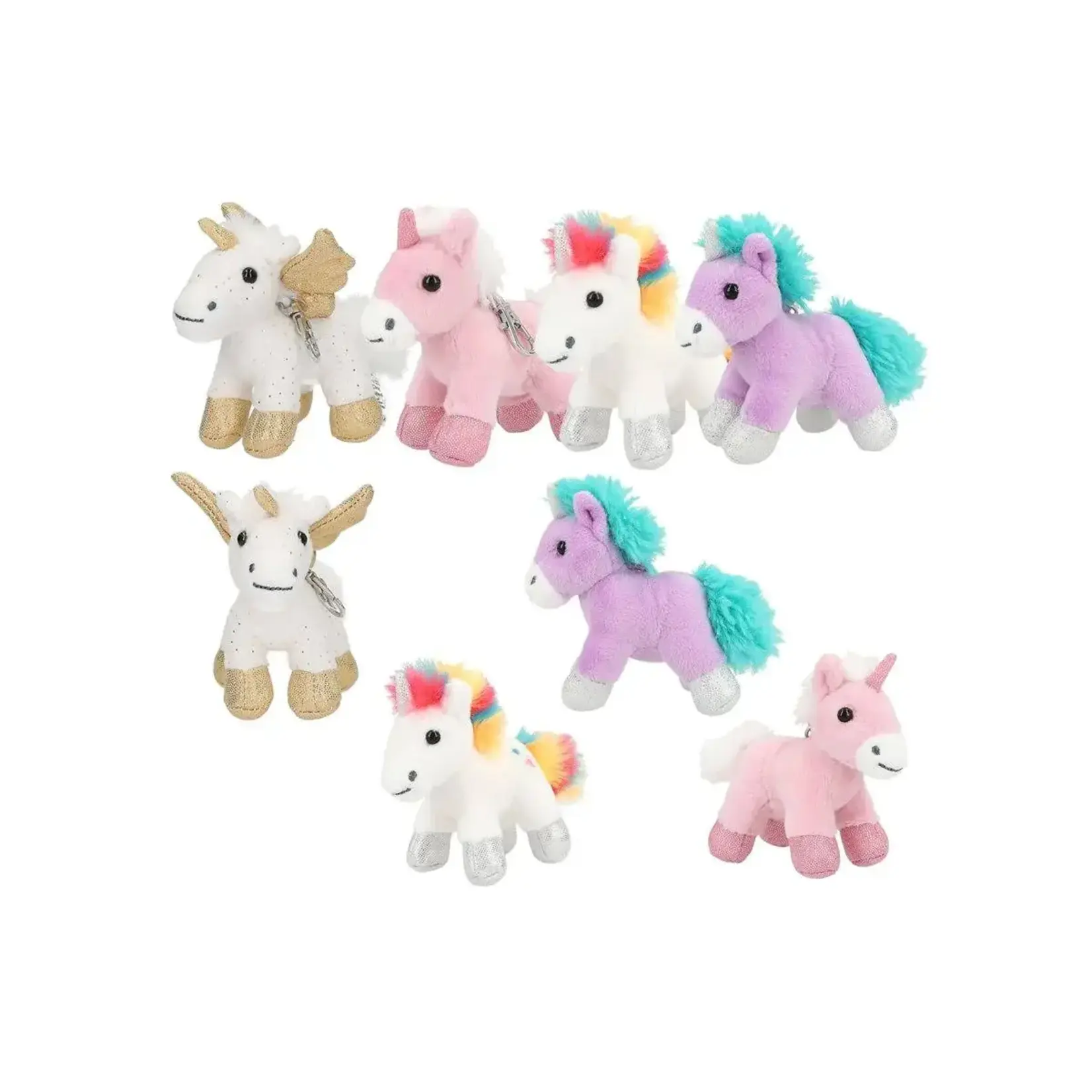 Ylvi Ylvi Unicorn Plush Rainbow Bag Charm