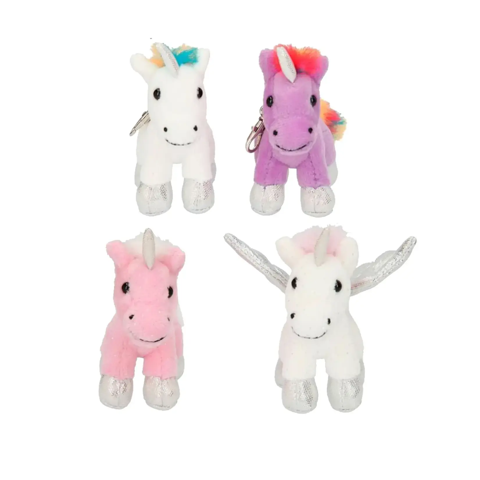 Ylvi Ylvi Unicorn Plush Gold and glitter Bag Charm