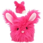SNUKIS Snukis Fluffy Bunny Pink