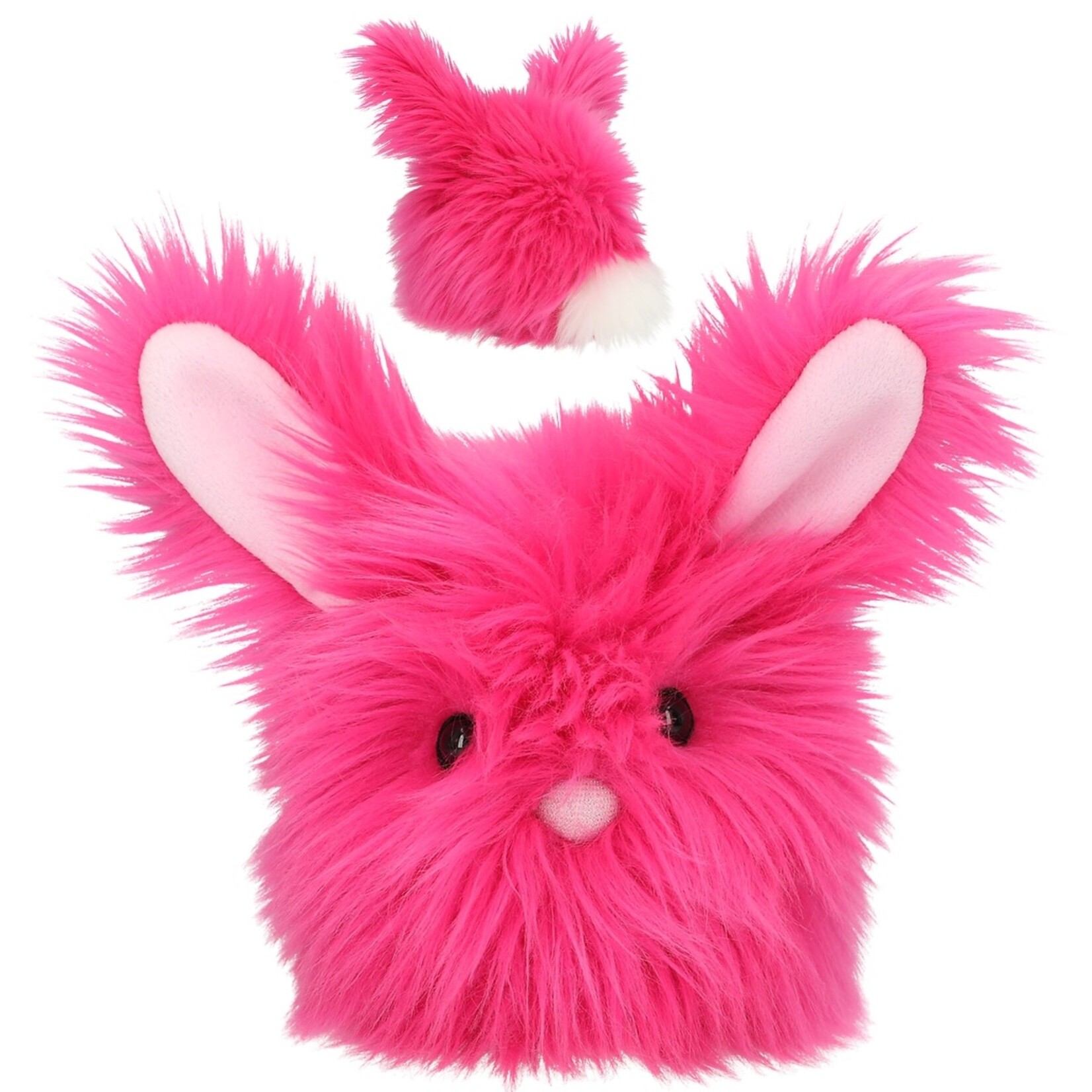 SNUKIS Snukis Fluffy Bunny Pink