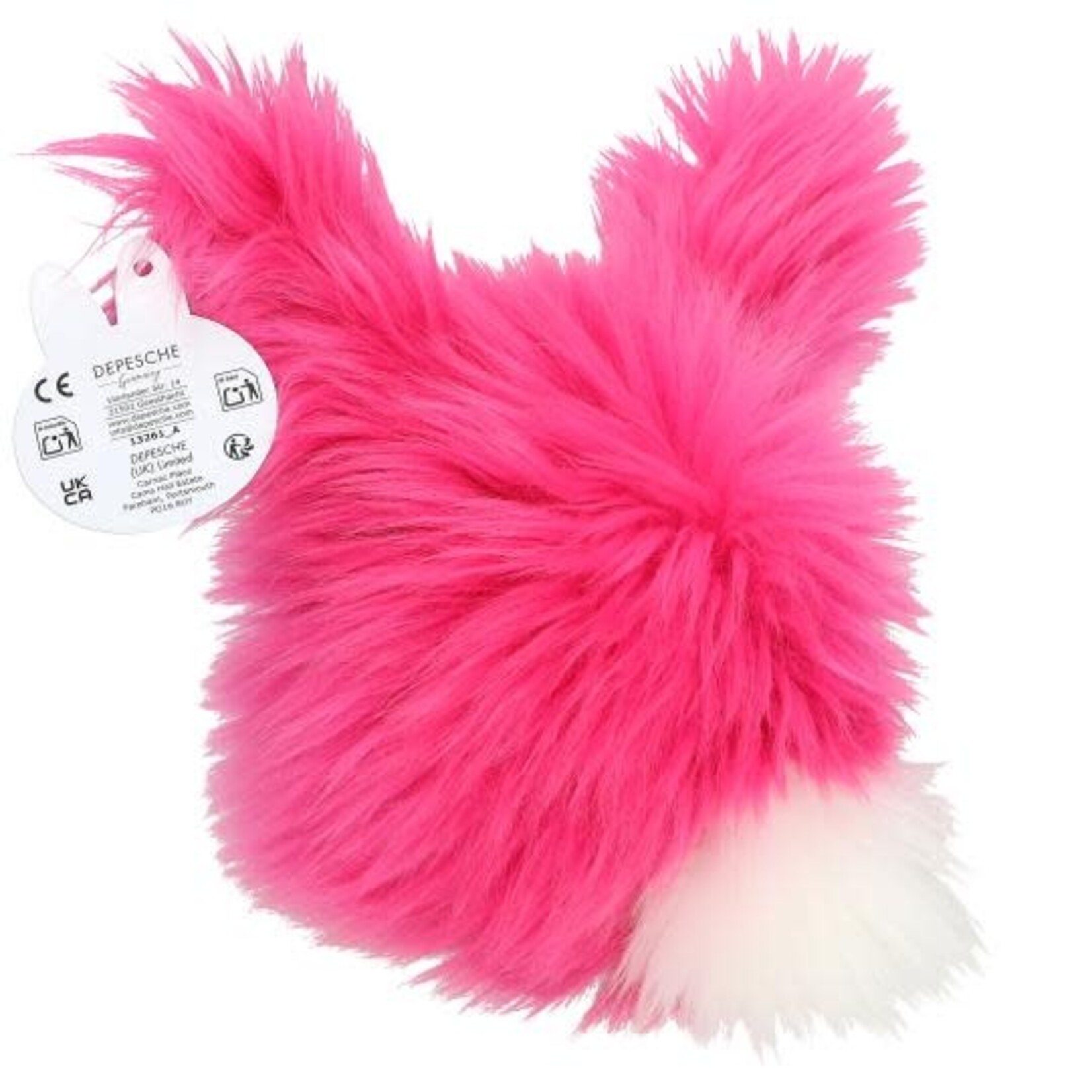 SNUKIS Snukis Fluffy Bunny Pink