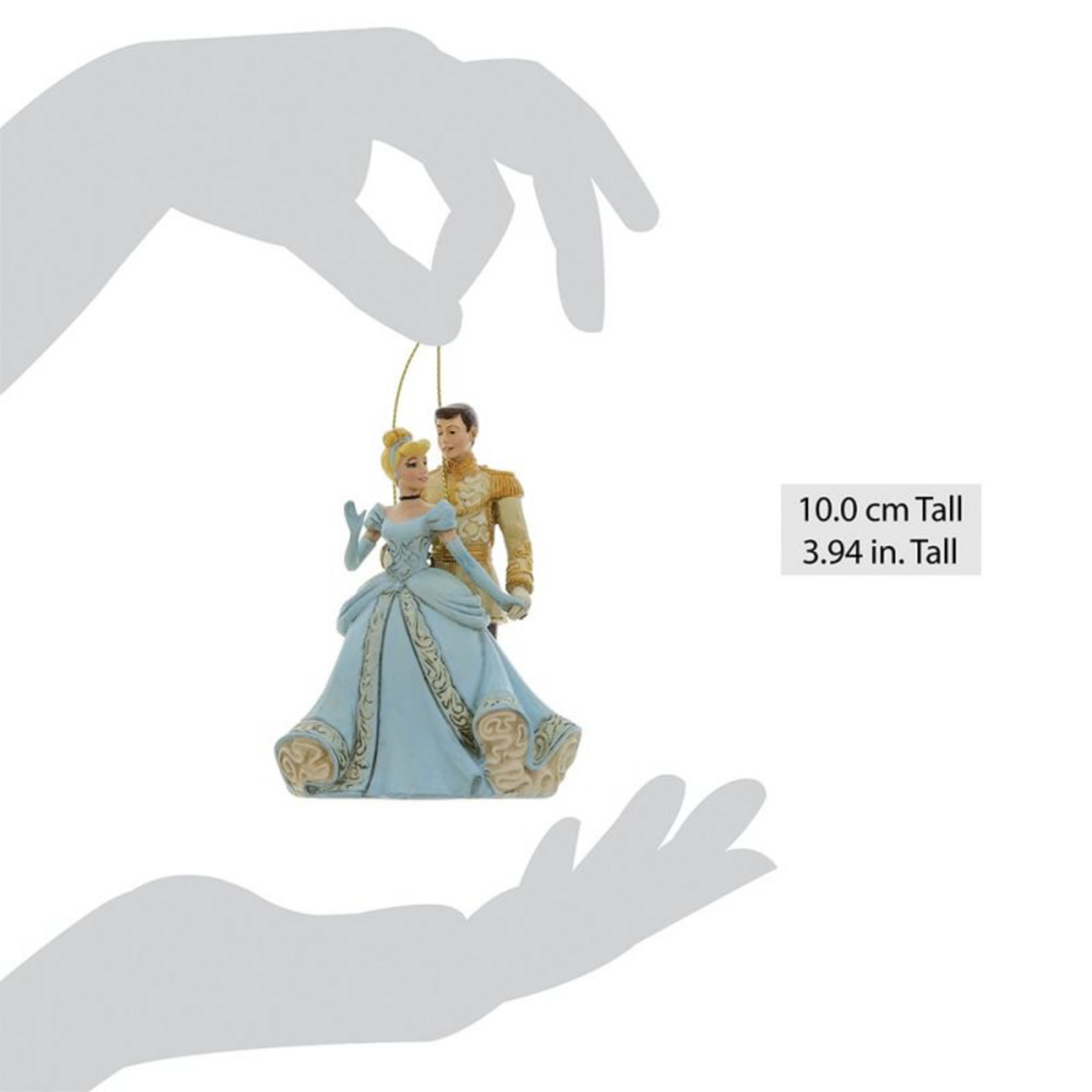 Disney Traditions Disney - Cinderella & Prince Hanging Decoration