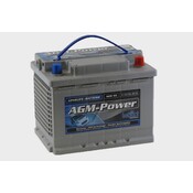 intAct AGM-Power 55 semitractie accu