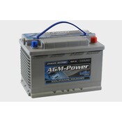 intAct AGM-Power 65 semitractie accu