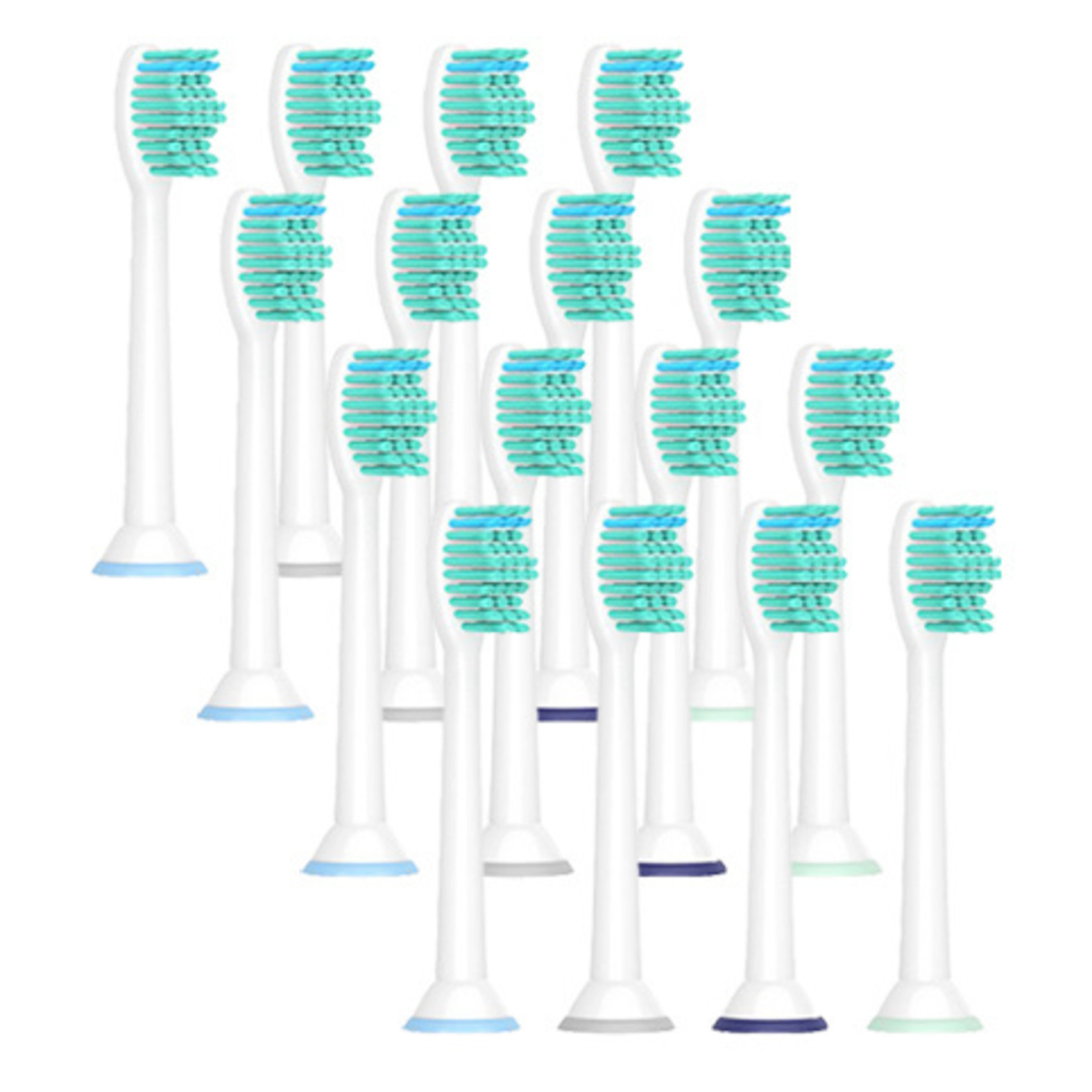 16 Opzetborstels voor elektrische tandenborstels van Philips Sonicare  (gratis verzending)