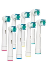 8 Opzetborstels geschikt voor elektrische tandenborstels van Oral-B® (incl verzendkosten)