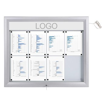 Binnen/buiten Vitrine LED verlicht 