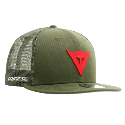 DAINESE 9FIFTY TRUCKER SNAPBACK CAP GREEN/RED