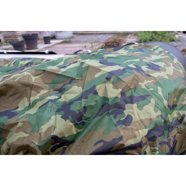 Rubberboothoes Camo Afdekzeil 200D