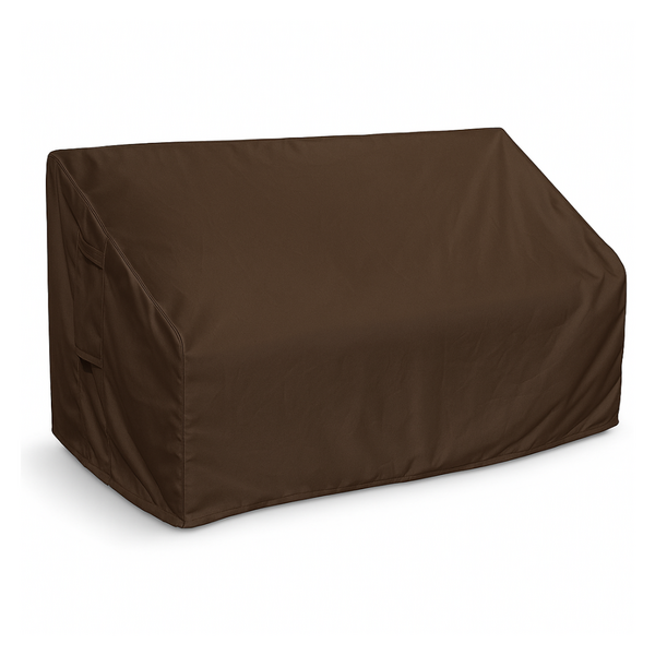 Tuinbankhoes recht 600D Luxe Donker Bruin