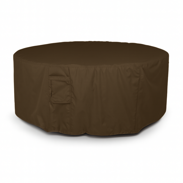 Tuinsethoes rond 600D Luxe Donker Bruin