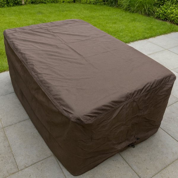 Tuintafelhoes 600D Luxe Donker Bruin