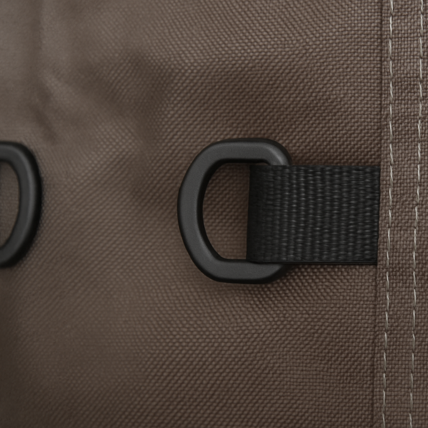 Tuinstoelhoes 600D Luxe Donker Bruin