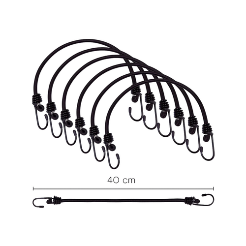 Accessoires Set van 6 Snelbinders Elastiek 