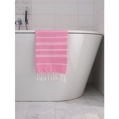 Ottomania hammam handdoek Ottomania 50x100cm sorbetroze Ottomania hammam handdoek Ottomania 50x100cm sorbetroze