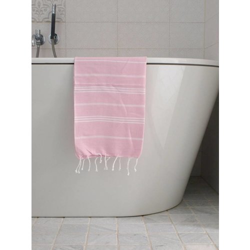 Ottomania hammam handdoek Ottomania 50x100cm roze Ottomania hammam handdoek Ottomania 50x100cm roze