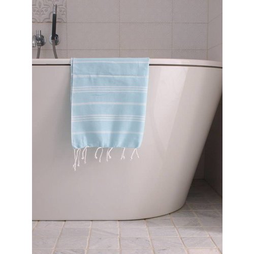 Ottomania hammam handdoek Ottomania 50x100cm lichtturquoise Ottomania hammam handdoek Ottomania 50x100cm lichtturquoise
